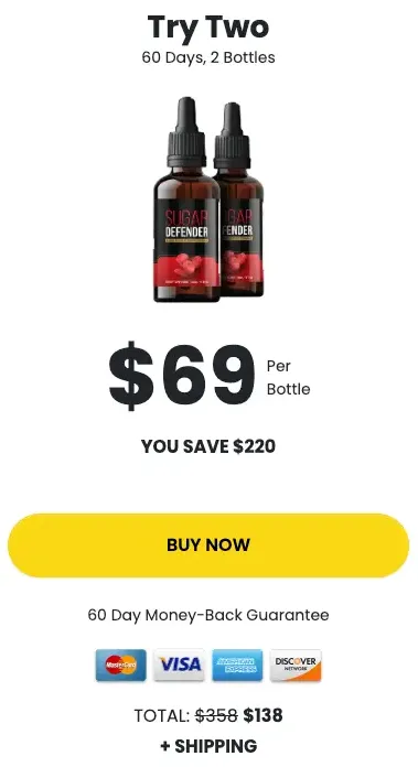 Sugar Defender Buy 1 Bottle