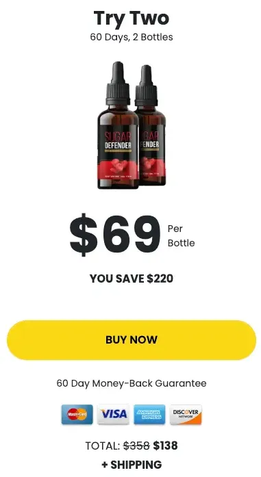 Sugar Defender Buy 1 Bottle